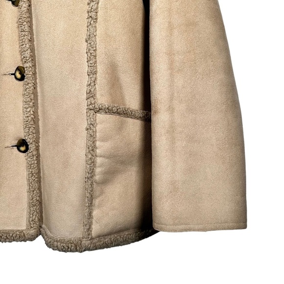 L.L.BEAN Vintage Penny Lane Sherpa Fleece Jacket - Picture 6 of 12